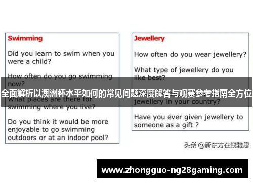 全面解析以澳洲杯水平如何的常见问题深度解答与观赛参考指南全方位